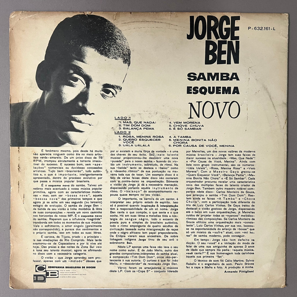 Jorge Ben – Samba Esquema Novo