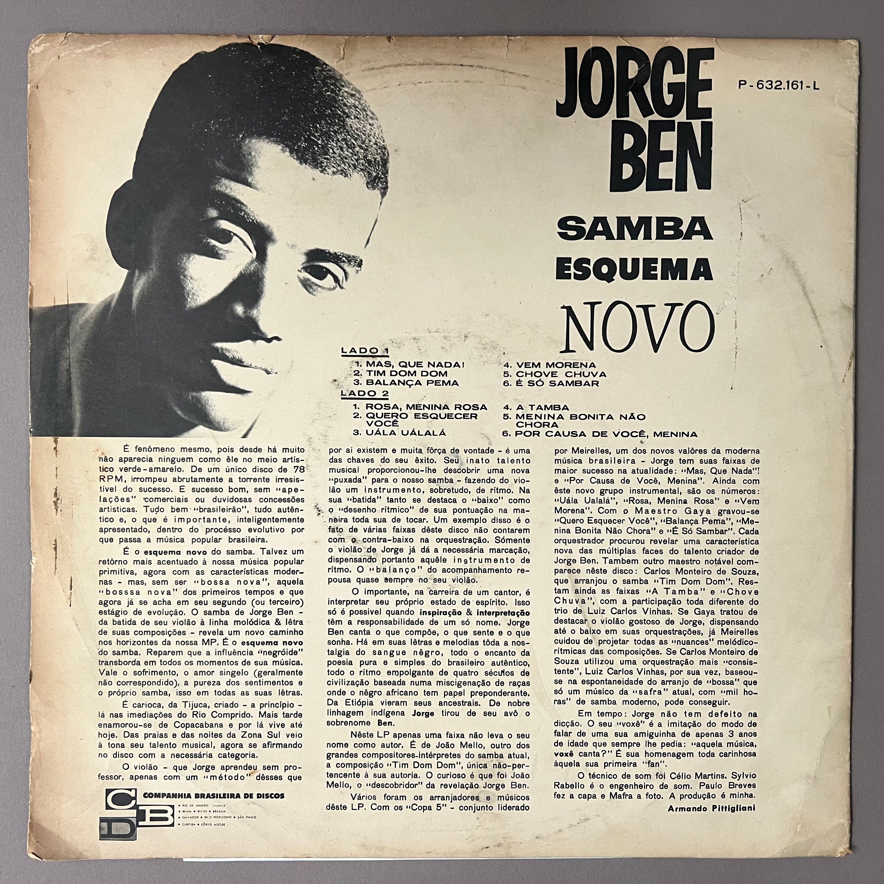 Jorge Ben – Samba Esquema Novo