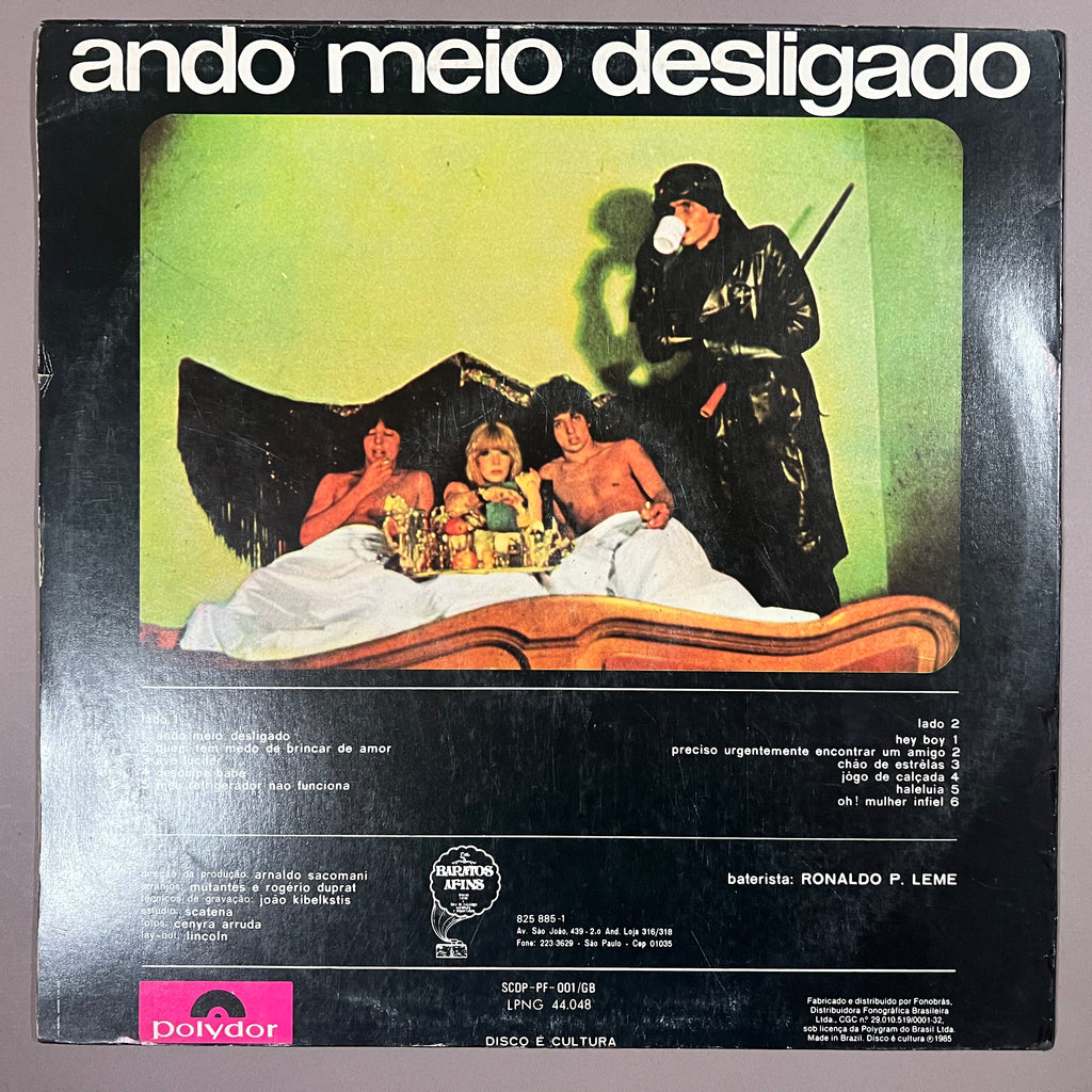 Mutantes – A Divina Comédia Ou Ando Meio Desligado