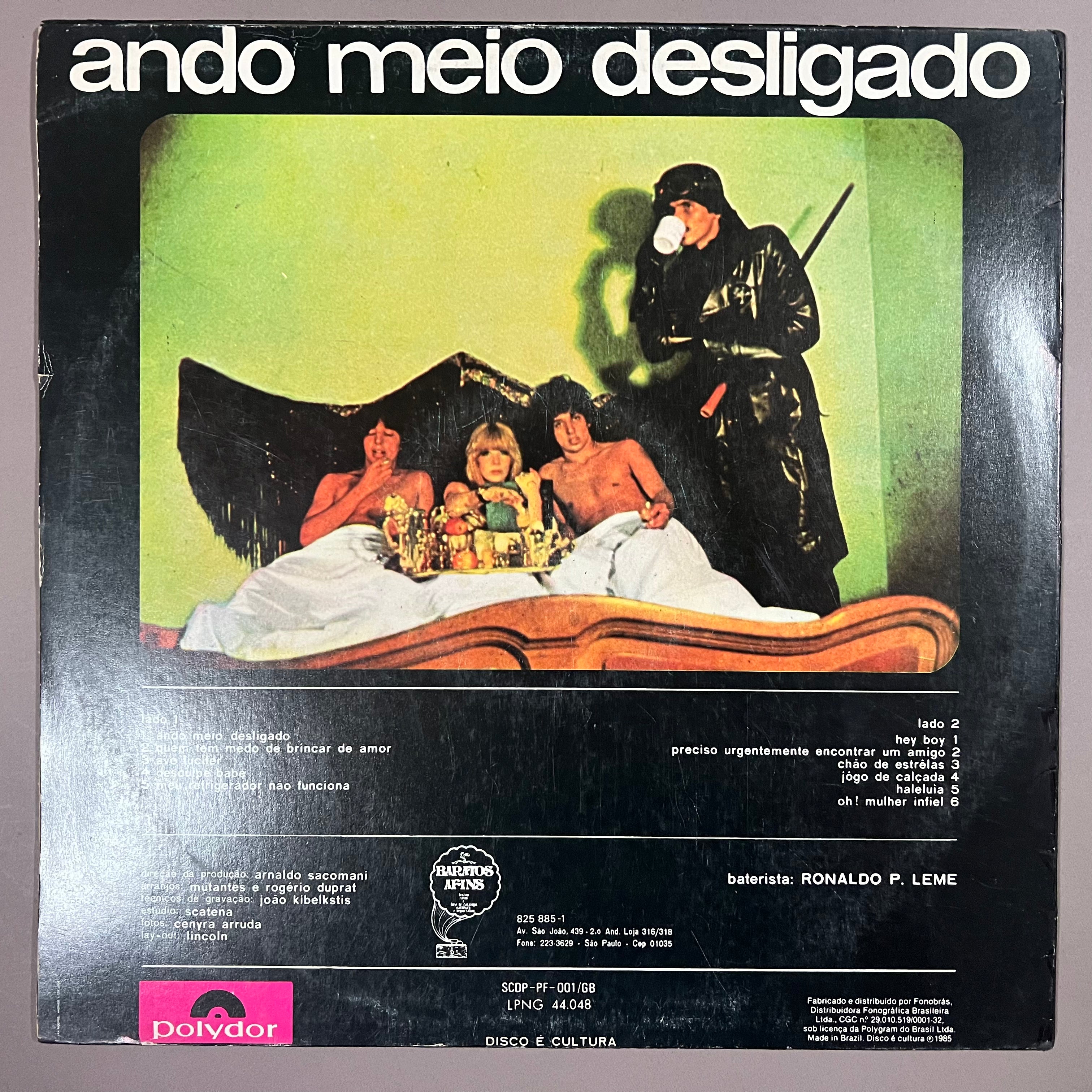 Mutantes – A Divina Comédia Ou Ando Meio Desligado