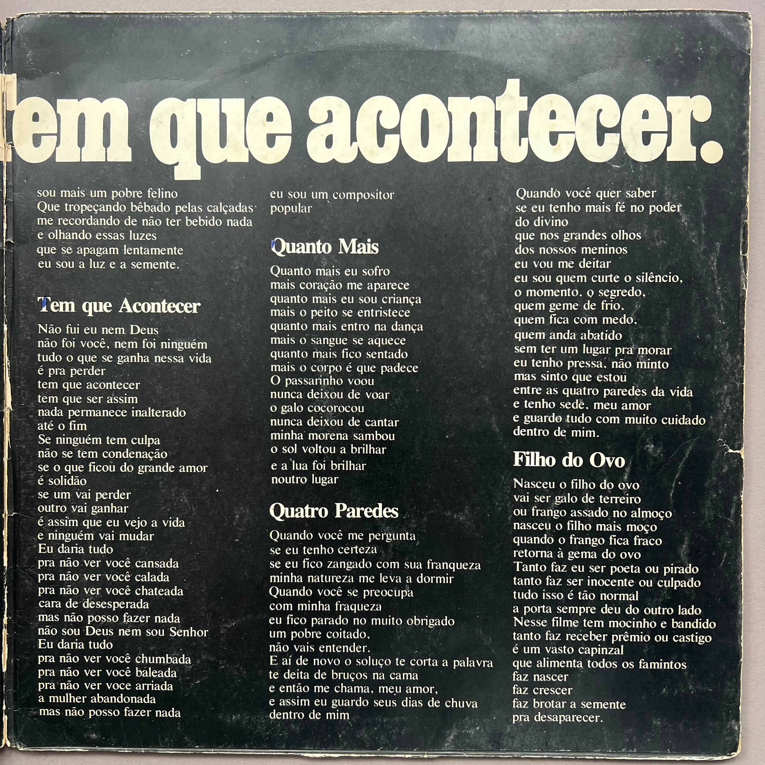 Sergio Sampaio – Tem Que Acontecer