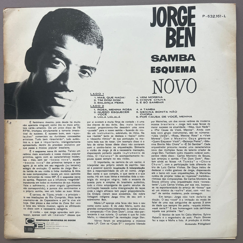 Jorge Ben – Samba Esquema Novo