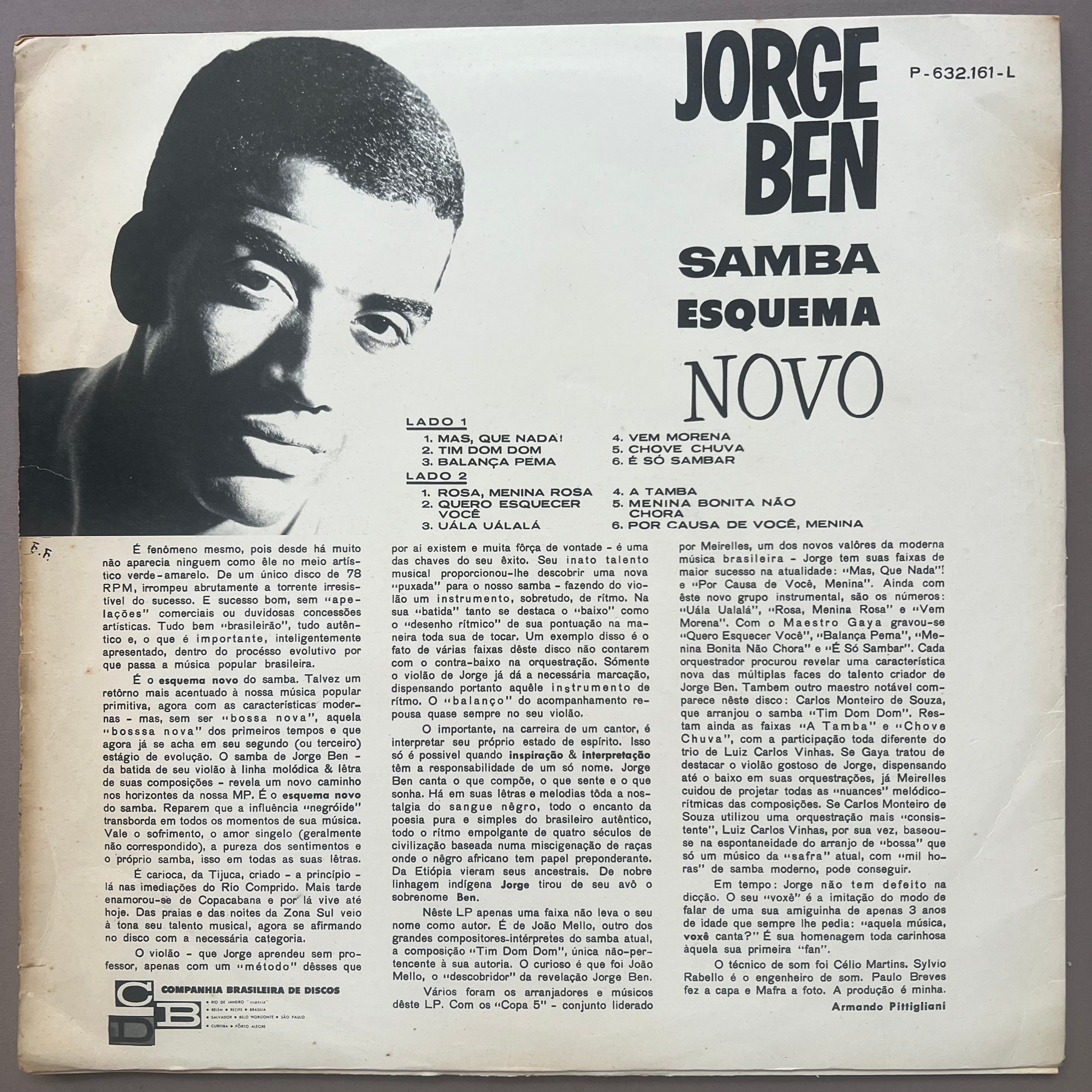 Jorge Ben – Samba Esquema Novo