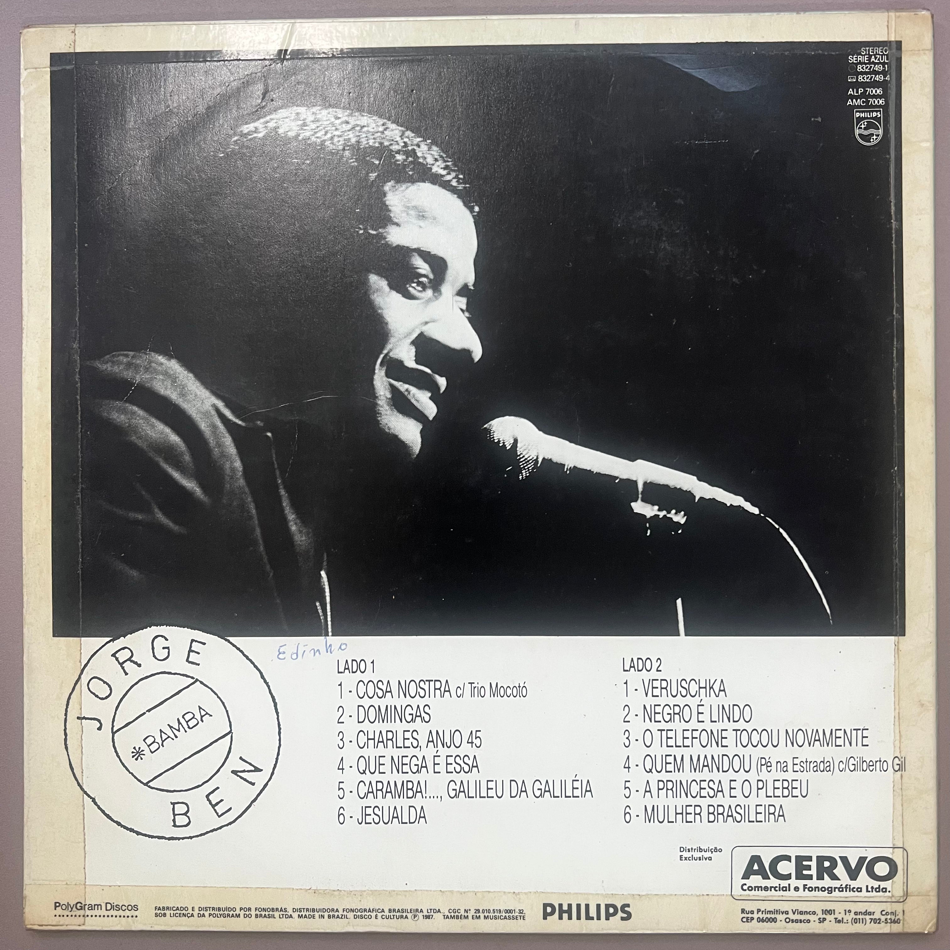 Jorge Ben – Jorge Bamba Ben
