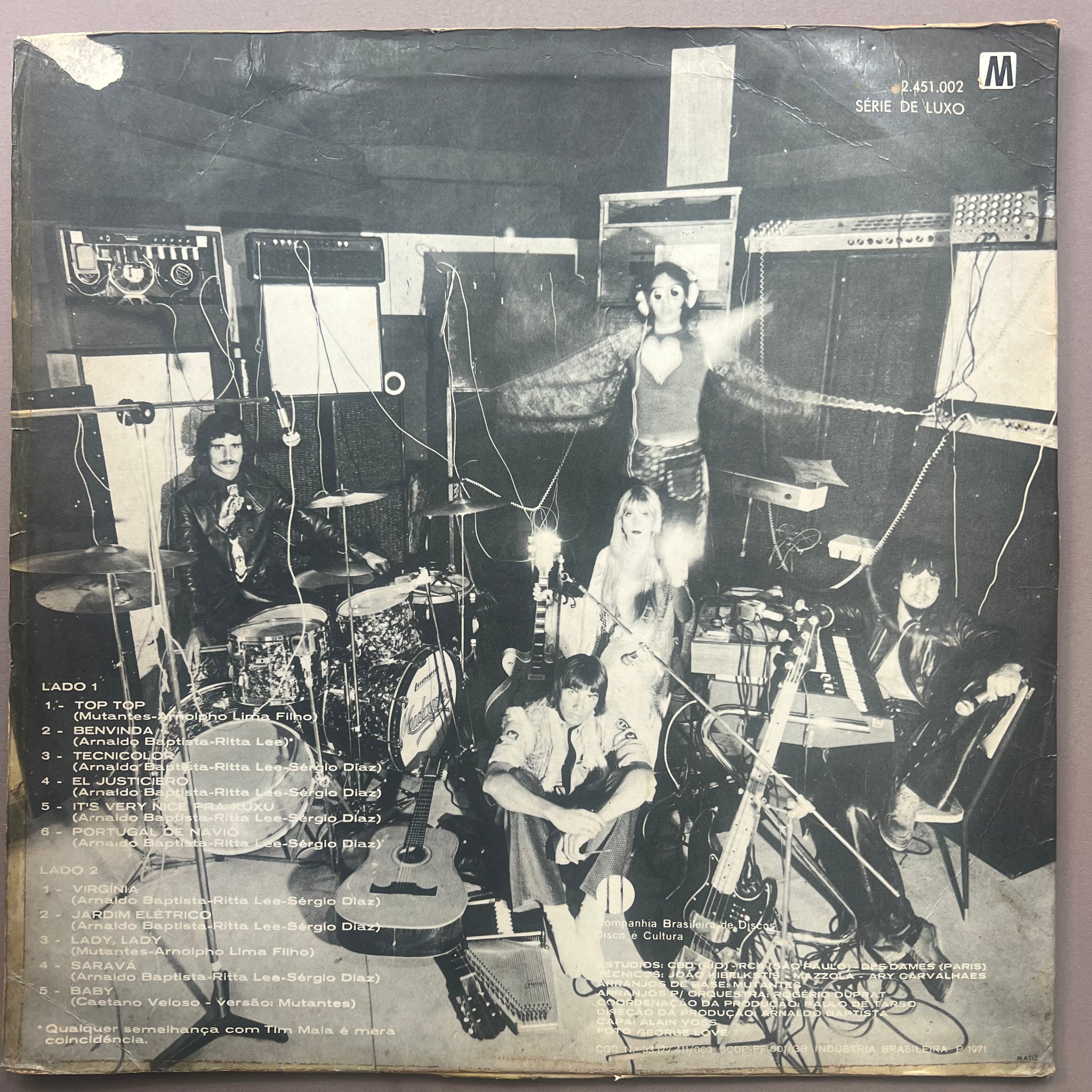 Os Mutantes – Jardim Elétrico Mono OG