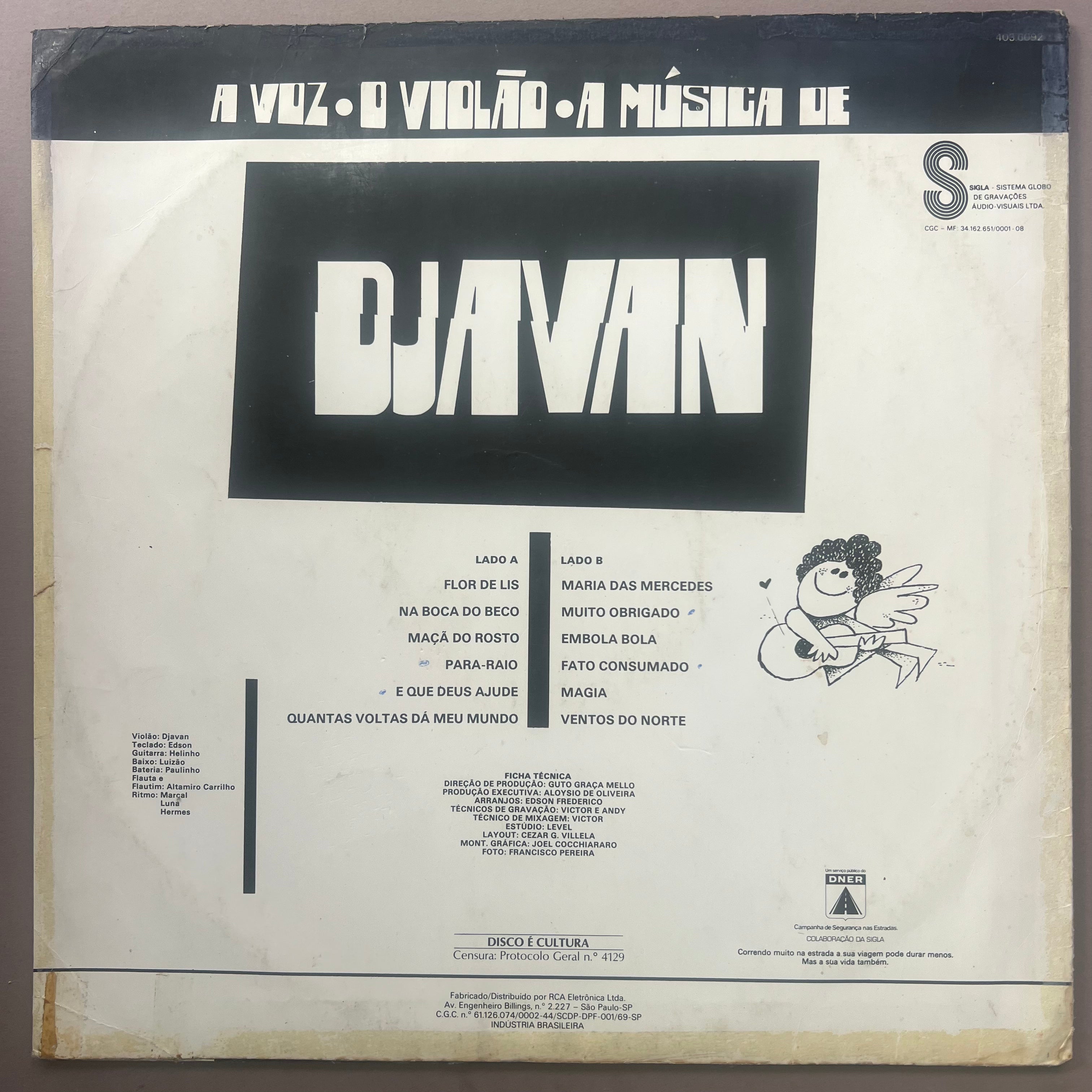 Djavan – A Voz, O Violão, A Música De Djavan