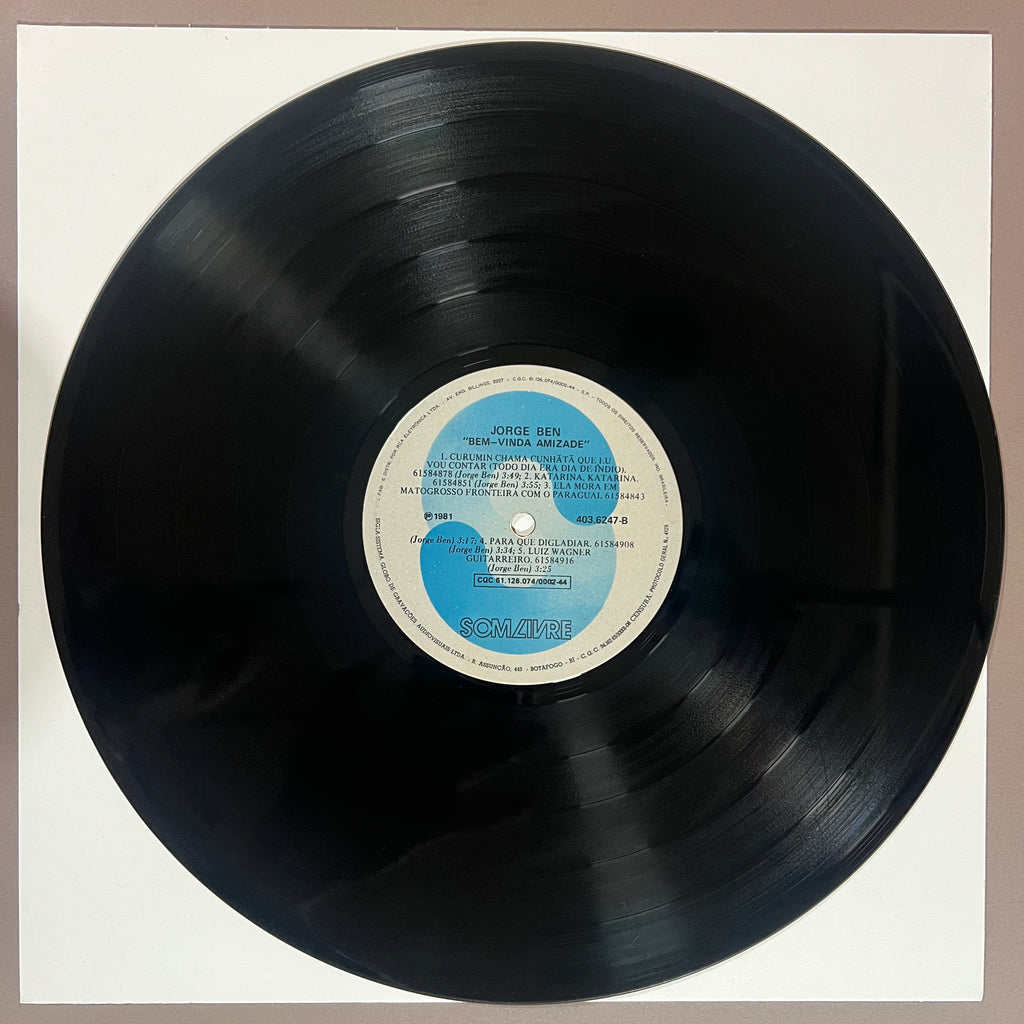Jorge Ben – Bem-Vinda Amizade