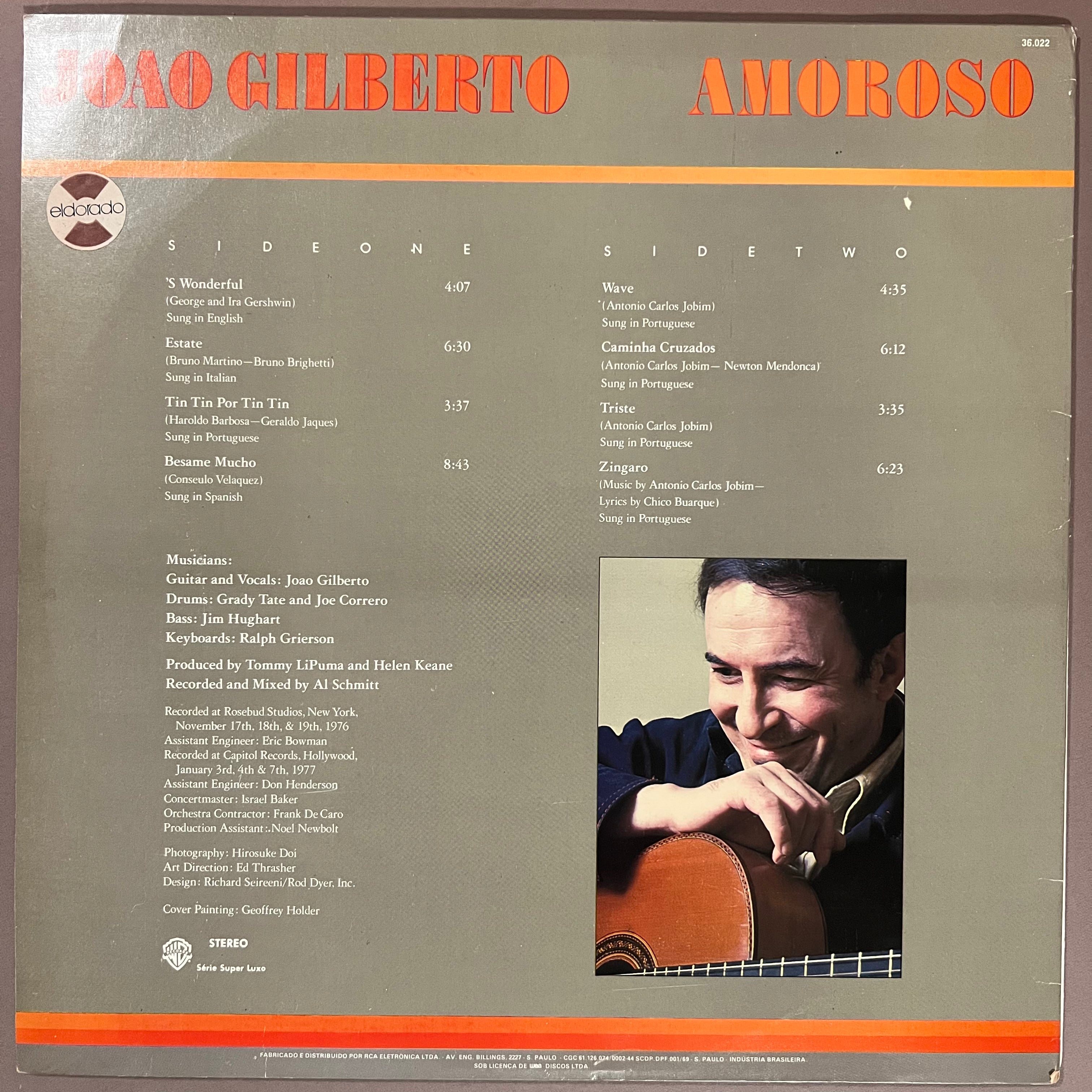 João Gilberto – Amoroso