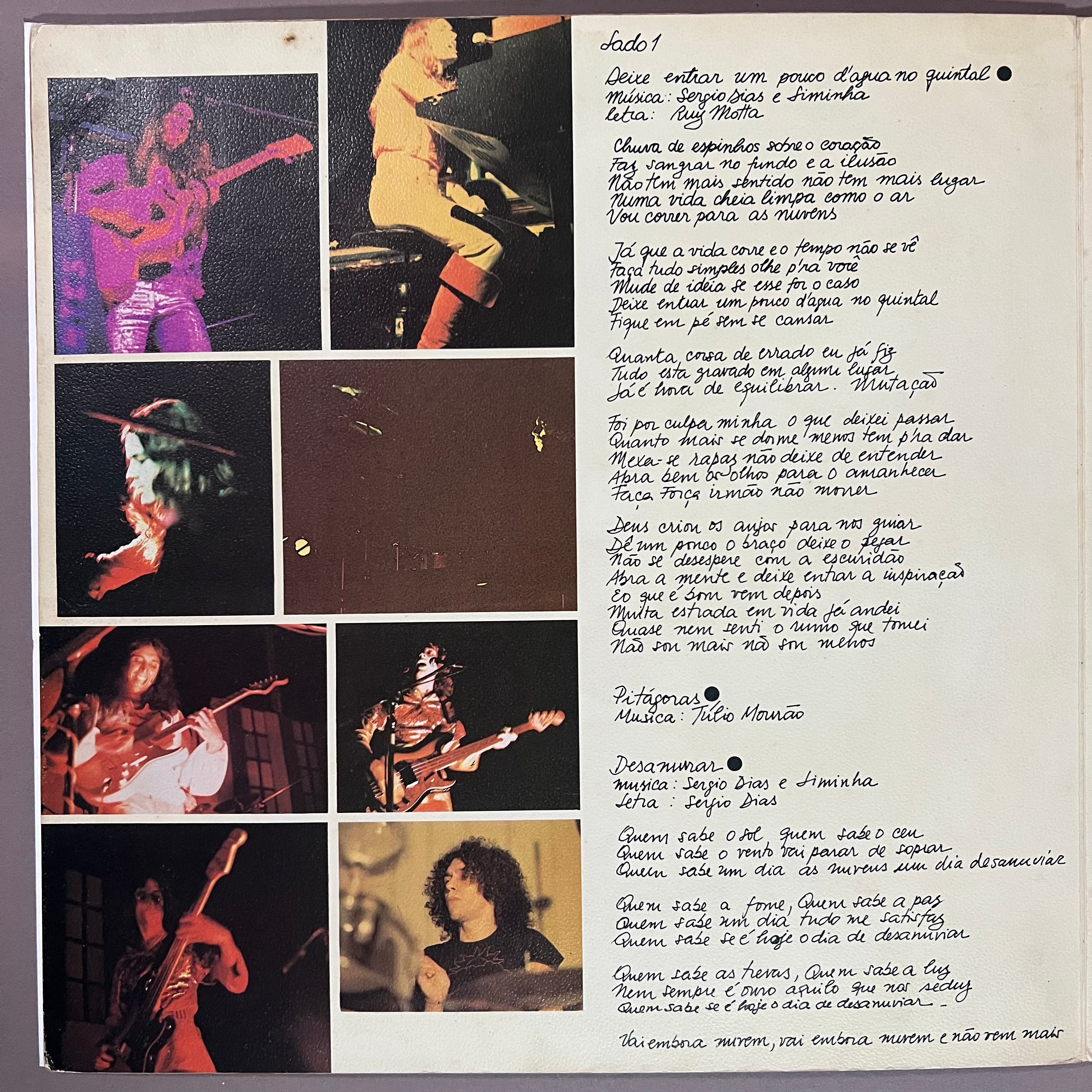 Mutantes – Tudo Foi Feito Pelo Sol