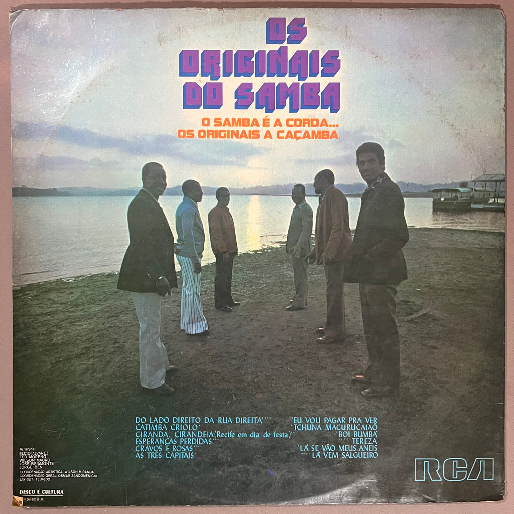Os Originais Do Samba – O Samba É A Corda... Os Originais A Caçamba
